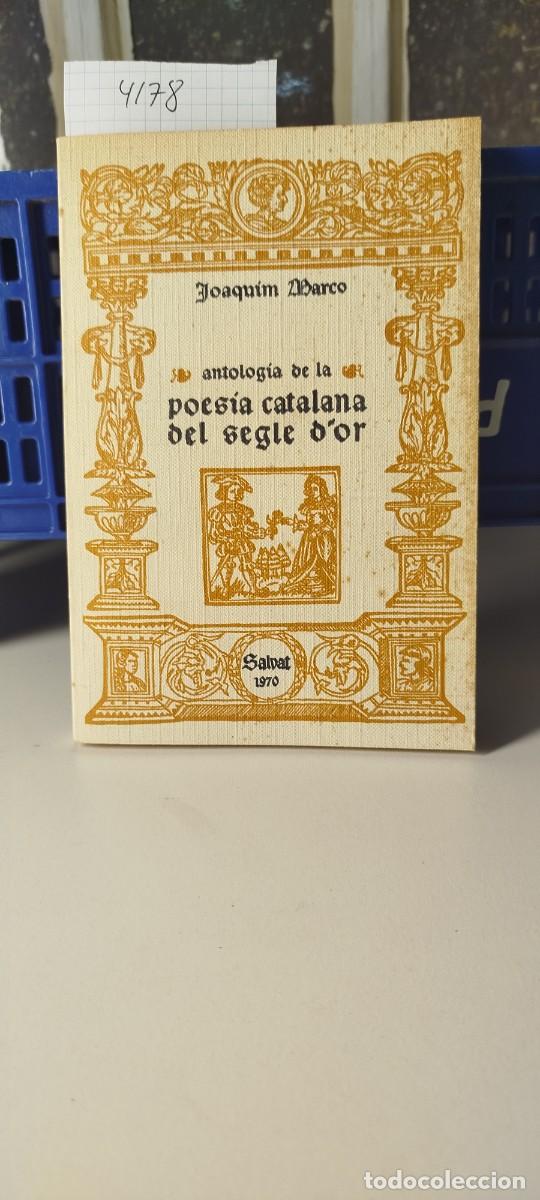 Gebrauchte B&uuml;cher: ANTOLOGIA DE LA POESIA CATALANA DEL SEGLE D'OR