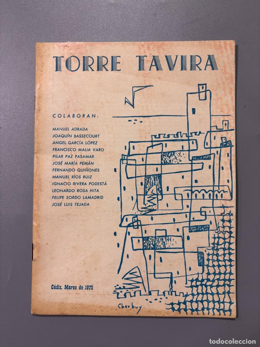 Second hand books: TORRE TAVIRA. CADIZ, MARZO DE 1975.