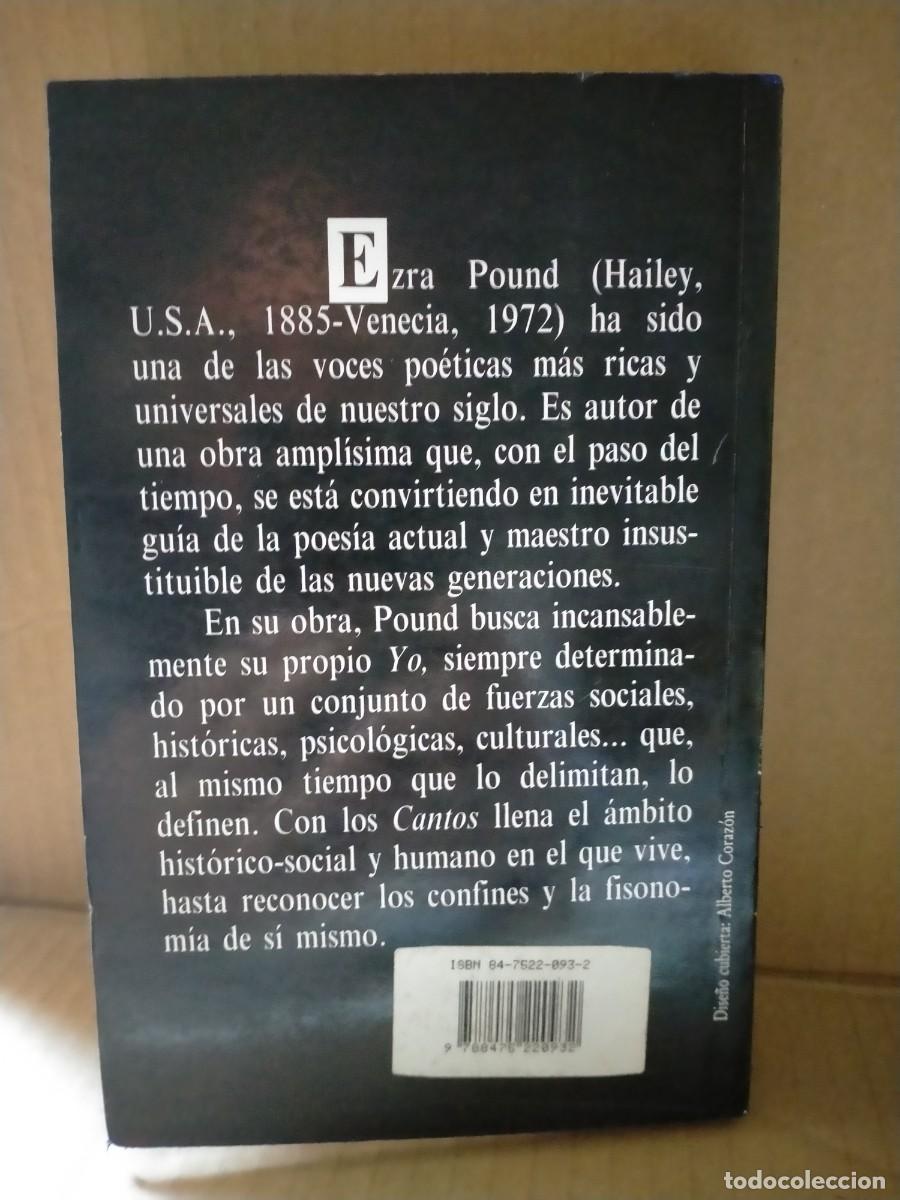 Libros de segunda mano: EZRA POUND. ANTOLOG&Iacute;A .VISOR - Foto 6