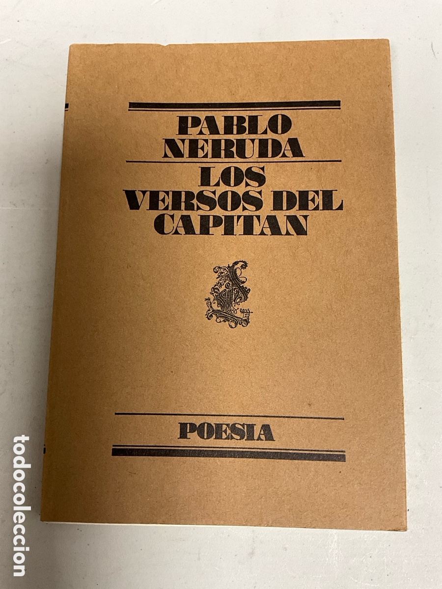 Libros de segunda mano: Los versos del capit&aacute;n, Pablo Neruda - Foto 1