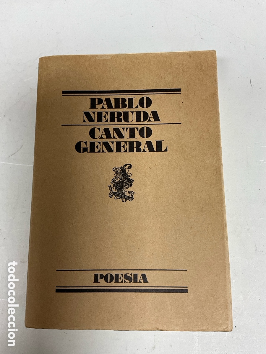 Libros de segunda mano: Canto general, Pablo Neruda - Foto 1