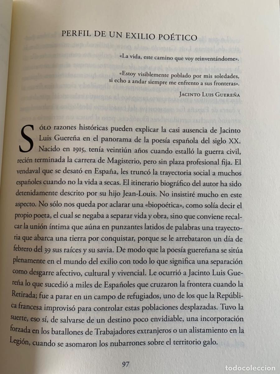 Libros de segunda mano: Coraz&oacute;n de Miedo y de Sue&ntilde;os de Jacinto Luis Guere&ntilde;a (Bols 29) - Foto 4