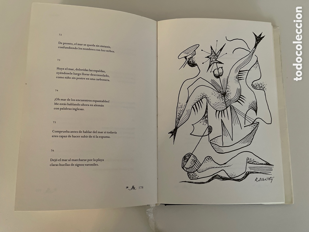 Libros de segunda mano: TODO EL MAR - RAFAEL ALBERTI - Foto 4