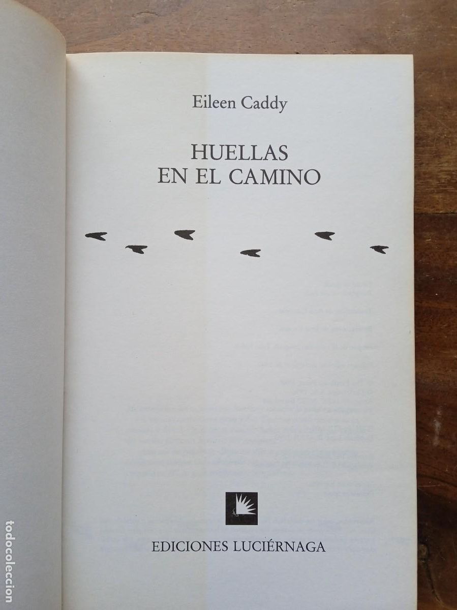 Libros de segunda mano: Huellas en el camino Eileen Caddy - Foto 2
