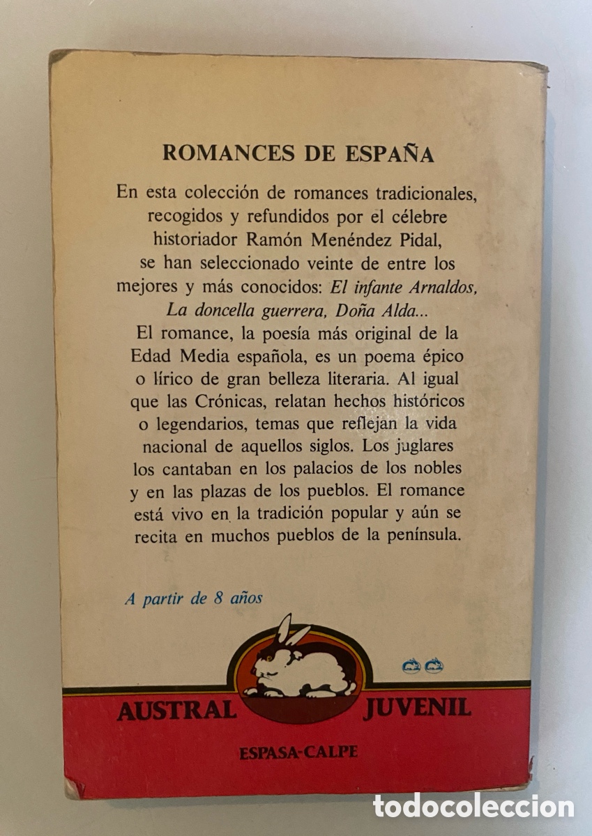 Libros de segunda mano: Romances de Espa&ntilde;a - MEN&Eacute;NDEZ PIDAL, Ram&oacute;n - Foto 2