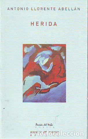 Libros de segunda mano: HERIDA. - LLORENTE ABELLAN Antonio. - Foto 1
