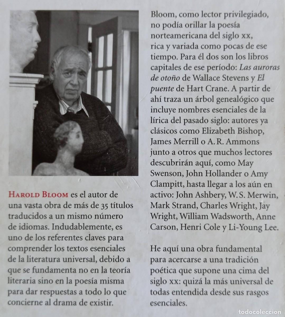 Libros de segunda mano: LA ESCUELA DE WALLACE STEVENS - HAROLD BLOOM - Foto 2