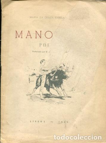 Libros de segunda mano: MANOLETE, POEMA. - VARELA CID Maria da Gra&ccedil;a.