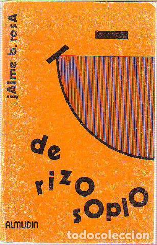 Libros de segunda mano: DE RIZO SOPLO. - ROSA Jaime B. - Foto 1