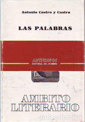 Libros de segunda mano: LAS PALABRAS. - CASTRO Y CASTRO Antonio. - Foto 1