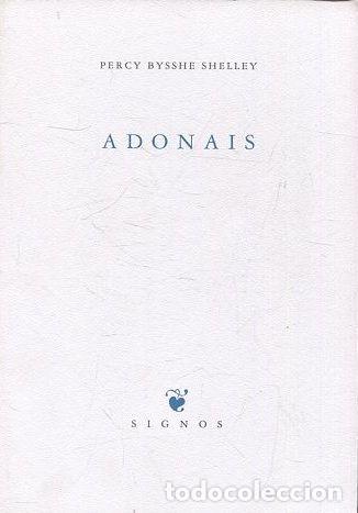 Libros de segunda mano: ADONAIS. - BYSSHE SHELLEY Percy. - Foto 1