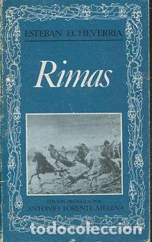 Libros de segunda mano: RIMAS. - ECHEVERRIA Esteban. - Foto 1