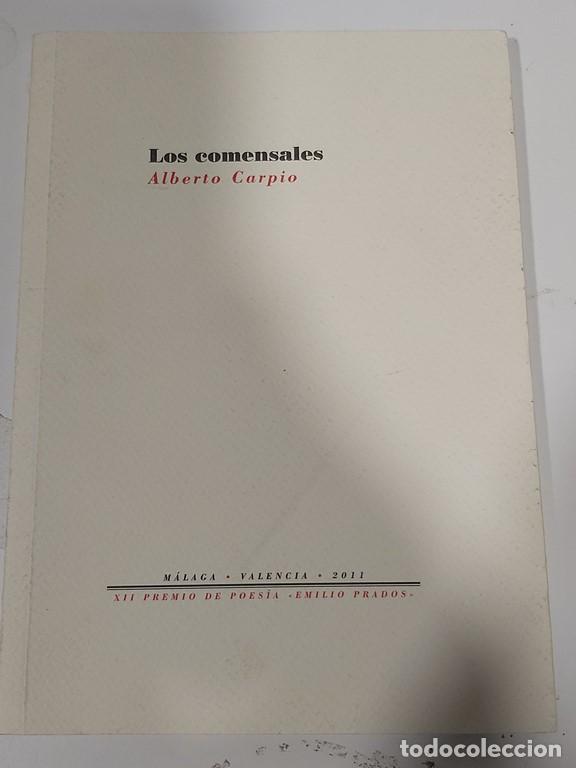 Libros de segunda mano: Los comensales - Carpio, Alberto - Foto 1