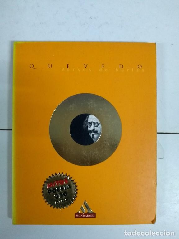 Libros de segunda mano: Versos de burlas - Quevedo - Foto 1