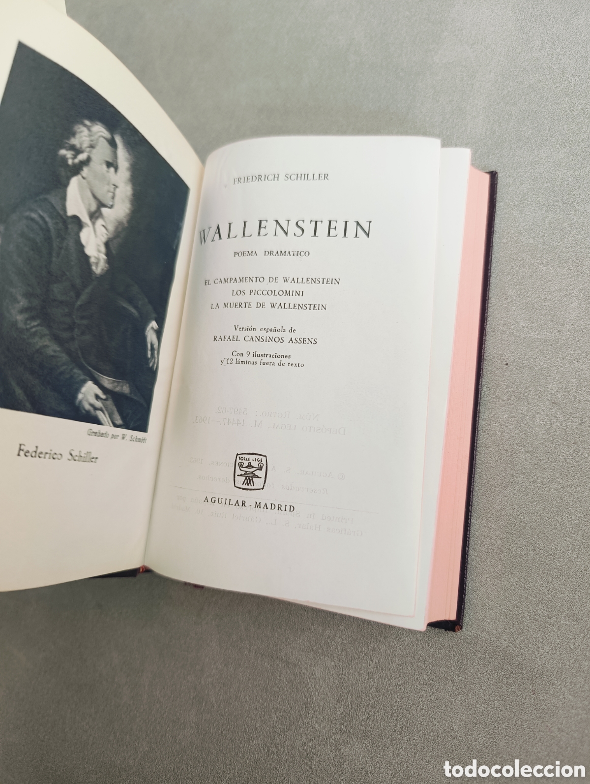 Libros de segunda mano: FRIEDRICH SCHILLER. WALLENSTEIN. AGUILAR. - Foto 6
