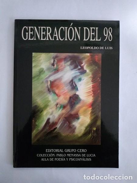 Libros de segunda mano: Generacion del 98 - Leopoldo de Luis - Foto 1