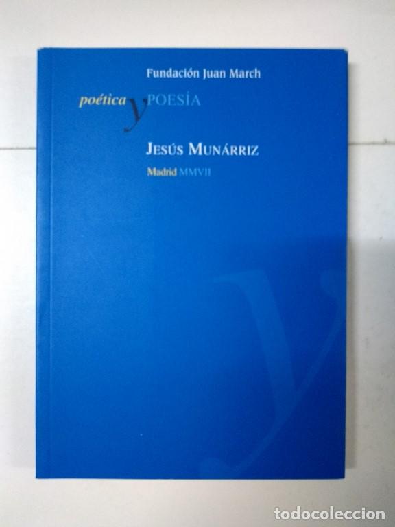 Libros de segunda mano: Poes&iacute;a - Jes&uacute;s Mun&aacute;rriz - Foto 1