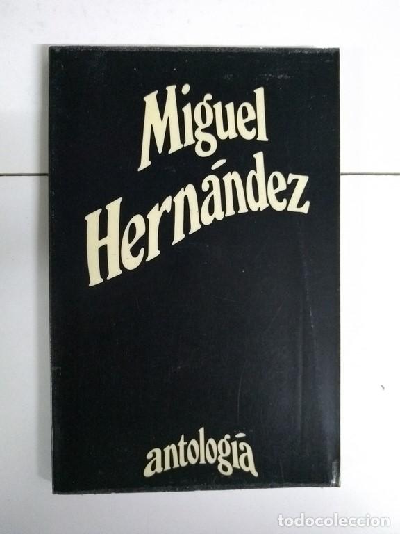Libros de segunda mano: Antolog&iacute;a - Miguel Hern&aacute;ndez - Foto 1