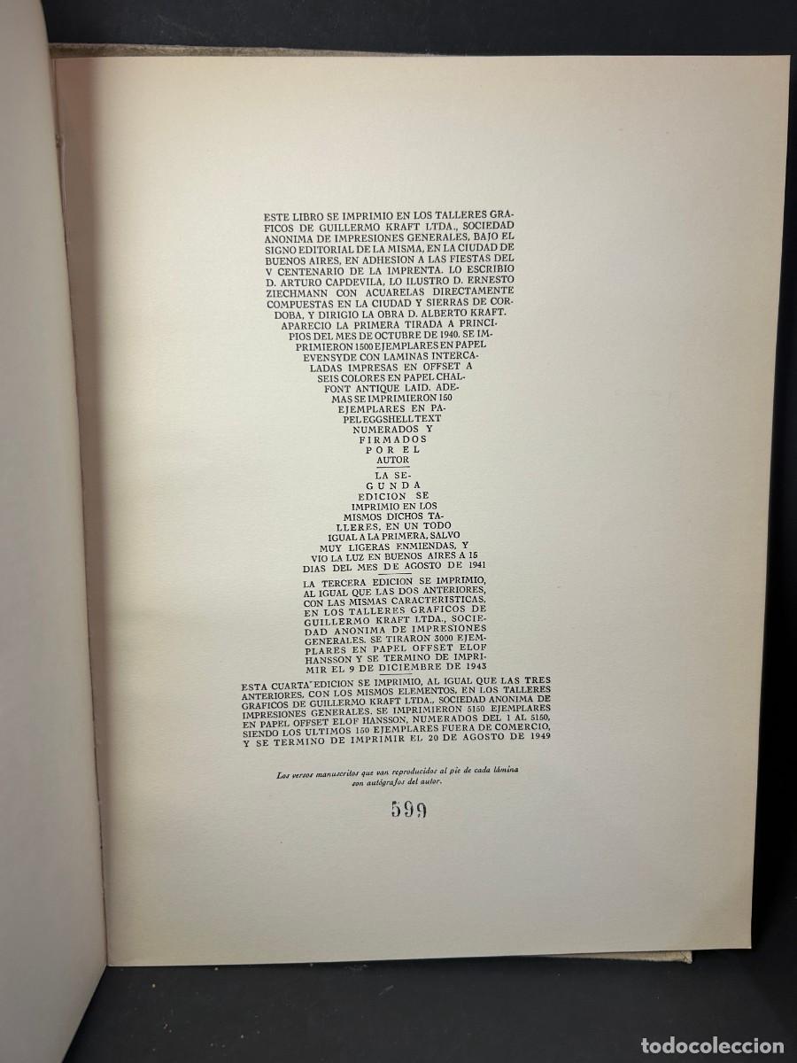 Libros de segunda mano: ARTURO CAPDEVILA - CORDOBA AZUL - 1943 - Foto 5