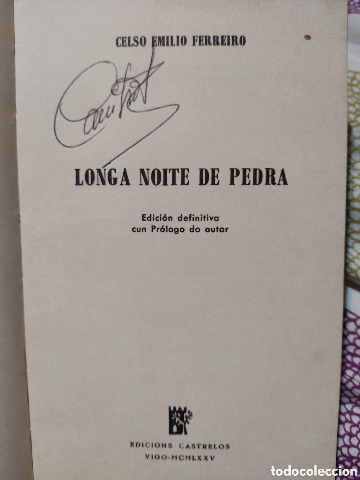 Libros de segunda mano: Longa noite de pedra ( segunda edici&oacute;n) - Foto 3