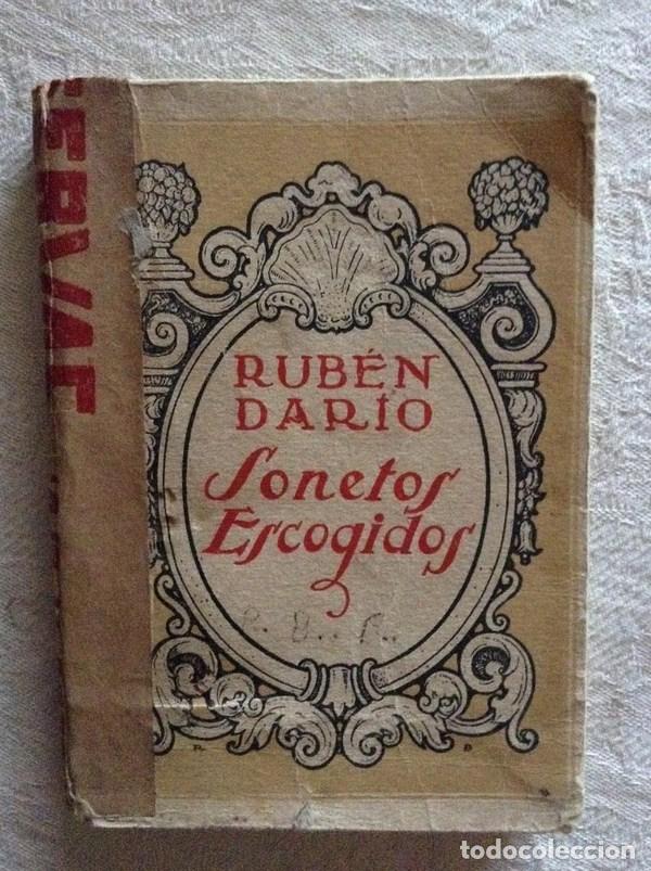 Libros de segunda mano: Sonetos escogidos - Rub&eacute;n Dar&iacute;o - Foto 1