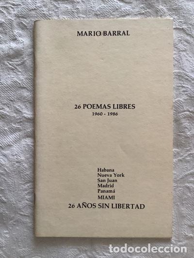 Libros de segunda mano: 26 poemas libres - Mario Barral - Foto 1