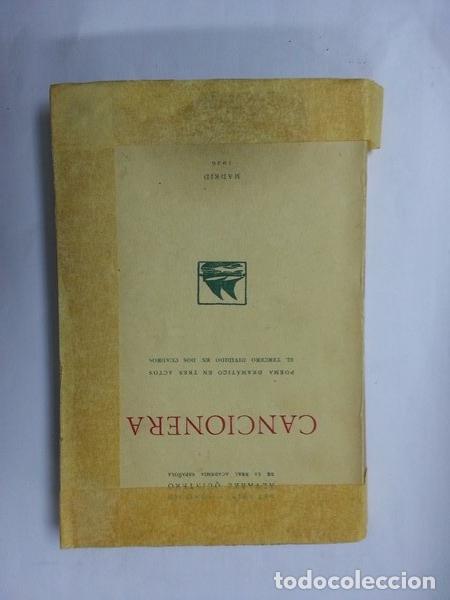 Libros de segunda mano: Cancionera - Serafin y Joaquin Alvarez Quintero - Foto 1