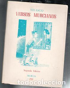 Libros de segunda mano: Versos murcianos. Velasco - Foto 1