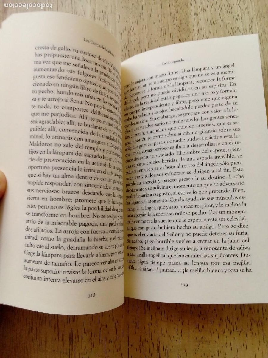 Libros de segunda mano: Lautr&eacute;amont. Los cantos de Maldoror - Foto 4