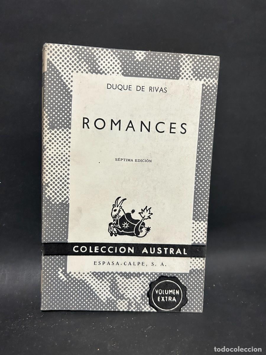 Libros de segunda mano: DUQUE DE RIVAS - ROMANCES - 1968 - Foto 1