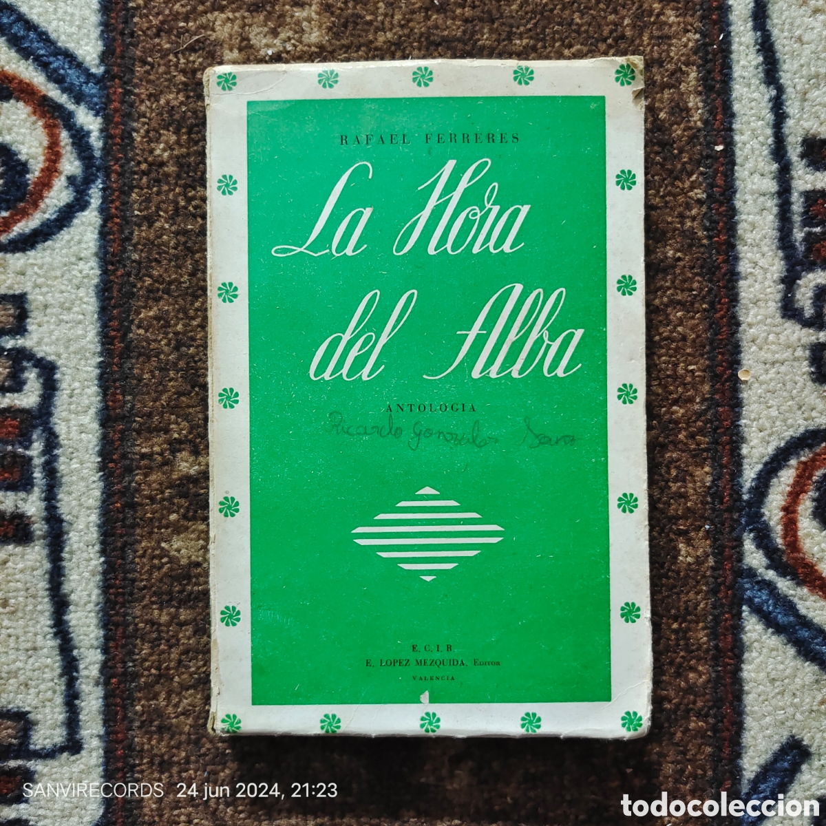 Libros de segunda mano: LA HORA DEL ALBA (RAFAEL FERRERES) - Foto 1