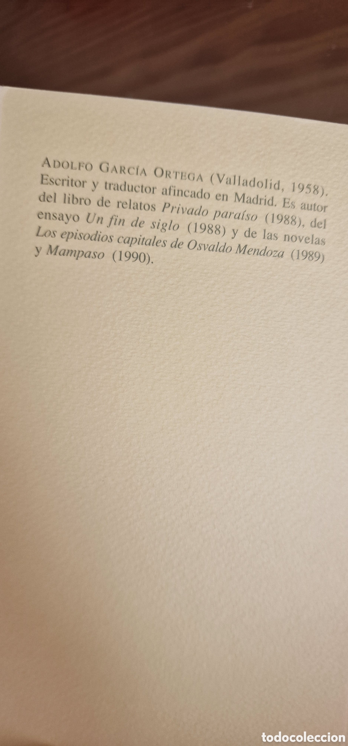 Libros de segunda mano: Fortuna, Adolfo Garc&iacute;a Ortega - Foto 3