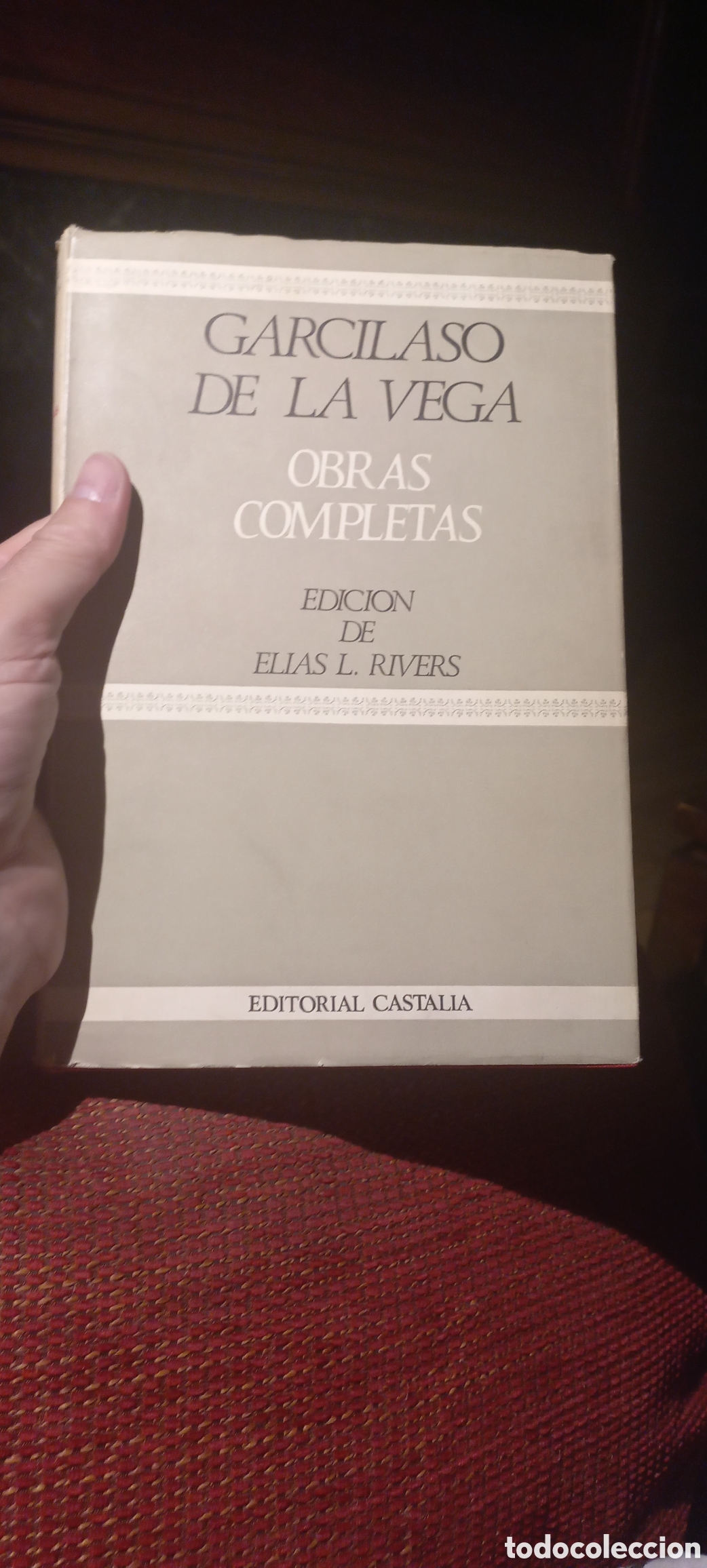 Libros de segunda mano: Obras completas, Garcilaso de la Vega - Foto 1