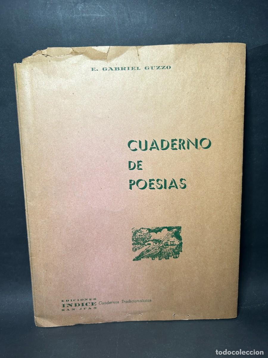 Libri di seconda mano: E. GABRIEL GUZZO - CUADERNO DE POESIAS - 1970