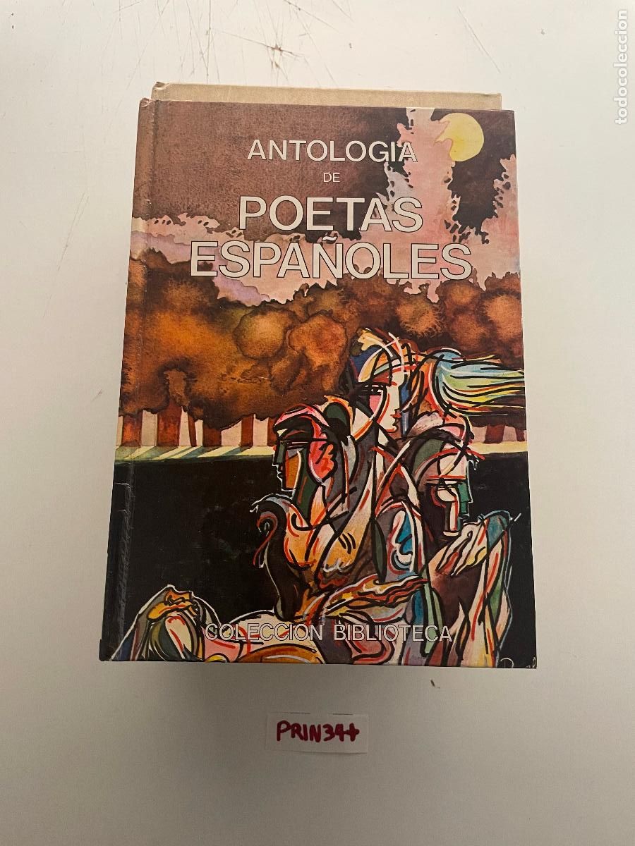 Libros de segunda mano: Libro antolog&iacute;a de poetas espa&ntilde;oles - Foto 1