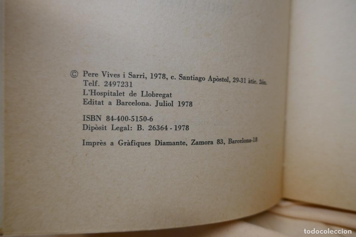 Libros de segunda mano: SOLC - PERE VIVES / 1978 - Foto 6
