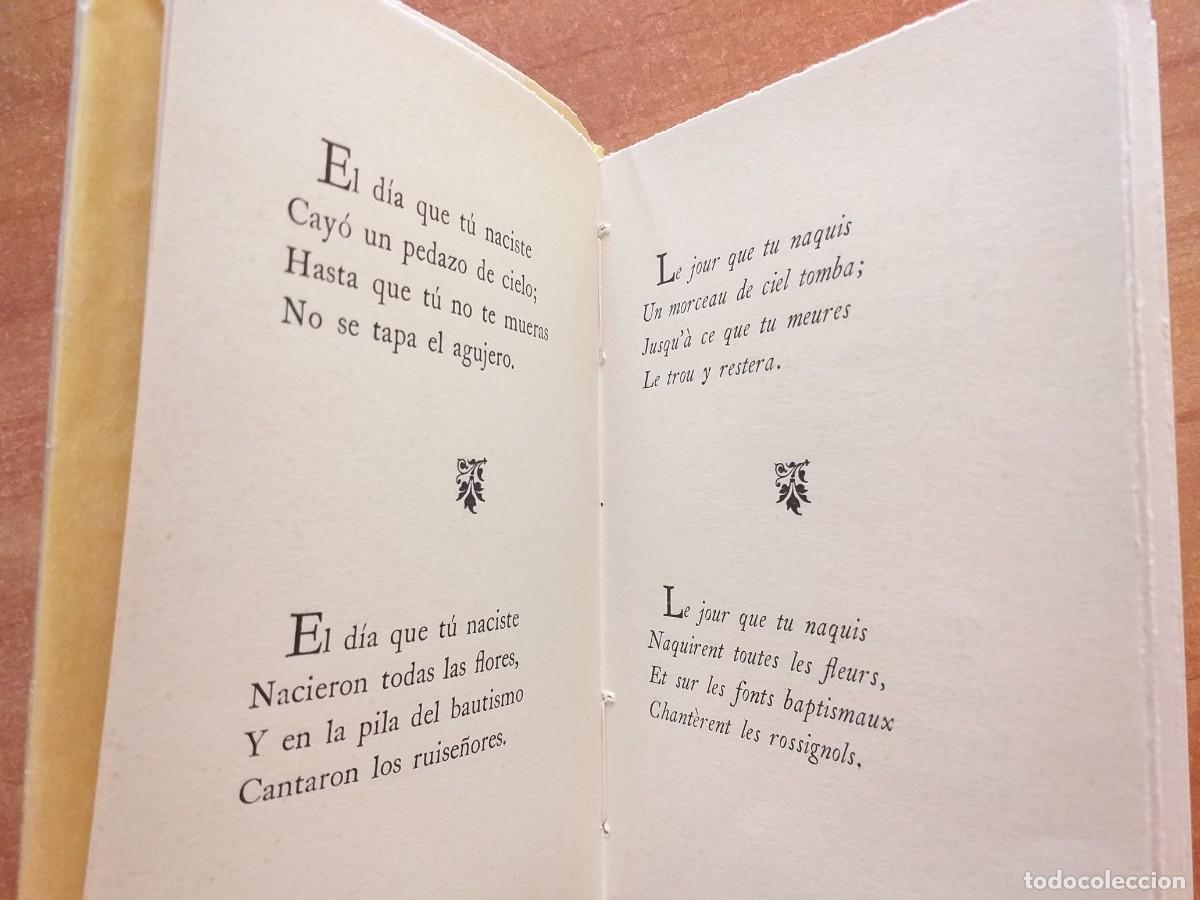Libros de segunda mano: 1949 - COPLAS ESPAGNOLES - BILINGUE - EDICI&Oacute;N LIMITADA Y NUMERADA - Foto 2