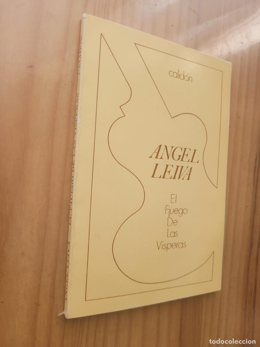 Gebrauchte B&uuml;cher: EL JUEGO DE LAS V&Iacute;SPERAS. POES&Iacute;A - LEIVA, &Aacute;ngel (DEDICADO Y FIRMADO POR EL AUTOR)