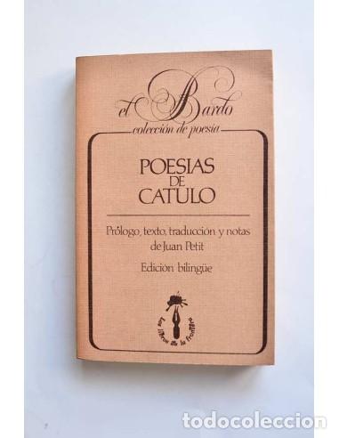 Libros de segunda mano: Poes&iacute;as de Catulo - CATULO - Foto 1