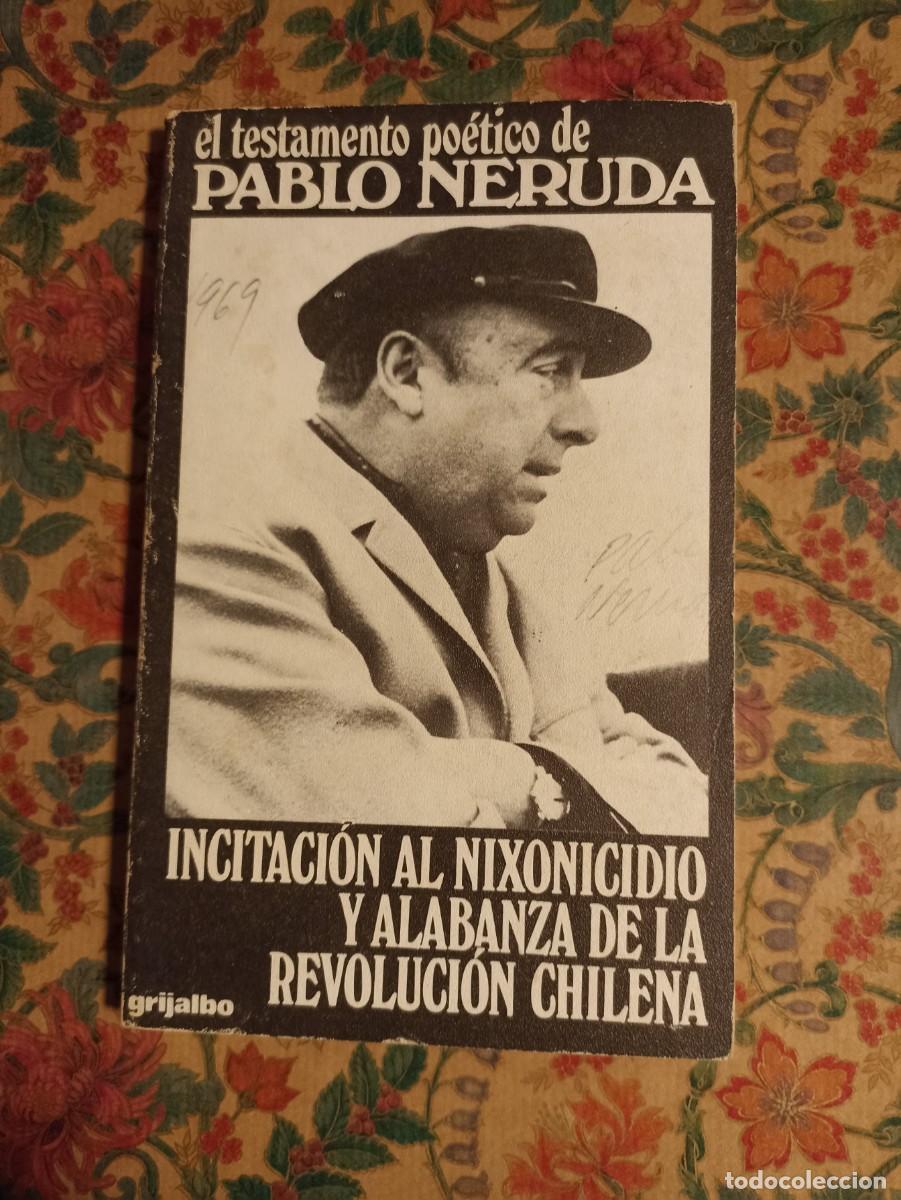 Libros de segunda mano: El Testamento po&eacute;tico de Pablo Neruda - Foto 1