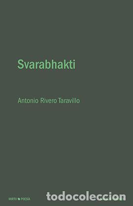 Libros de segunda mano: Svarabhakti. - Rivero Taravillo, Antonio. - Foto 1