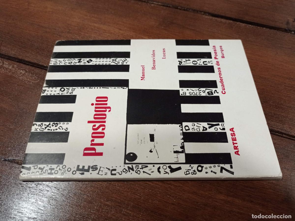 Libros de segunda mano: 1969 - MANUEL BENAVIDES LUCAS. Proslogio - Foto 1