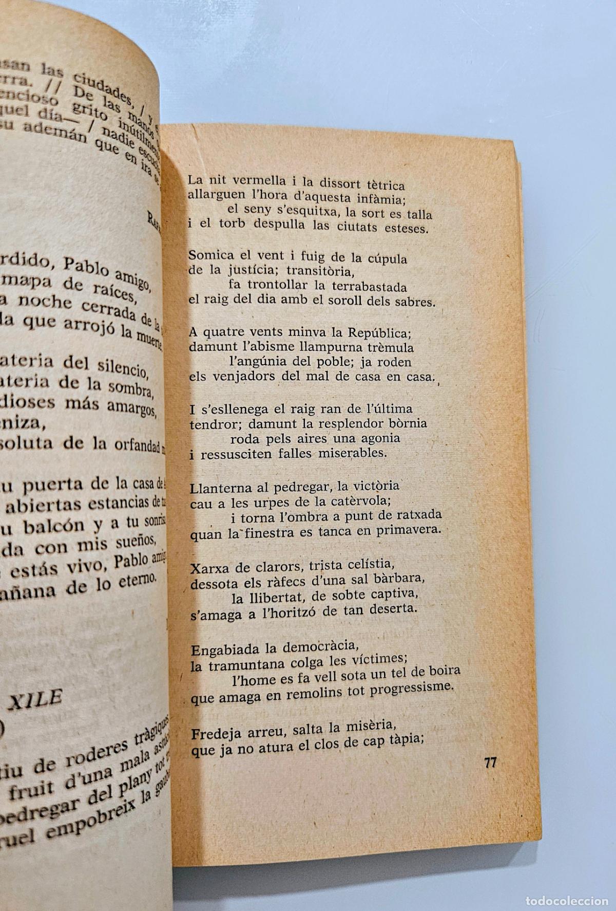 Libros de segunda mano: Chile en el coraz&oacute;n: Homenaje a Pablo Neruda / Ediciones Pen&iacute;nsula 1975 - Foto 4