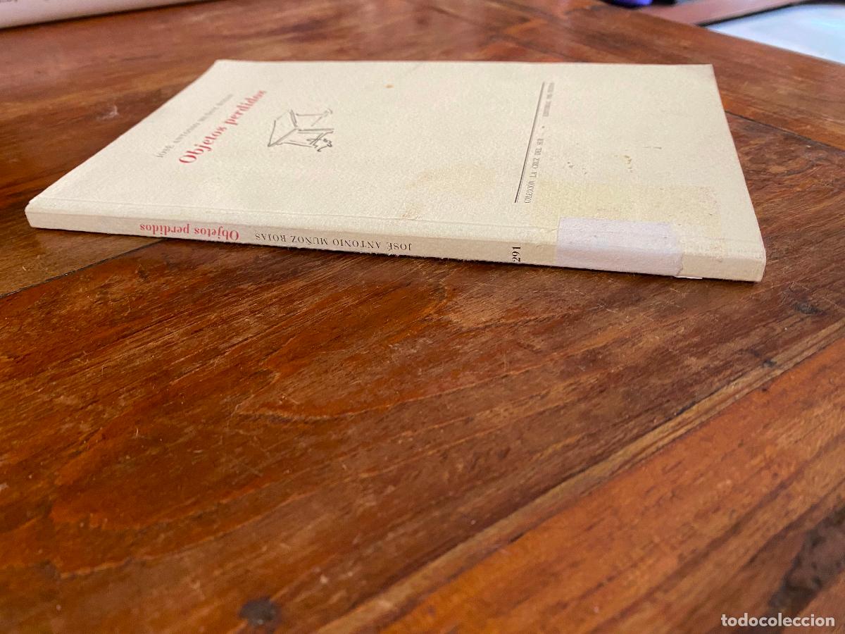 Libros de segunda mano: objetos perdidos, jose antonio mu&ntilde;oz rojas - Foto 2