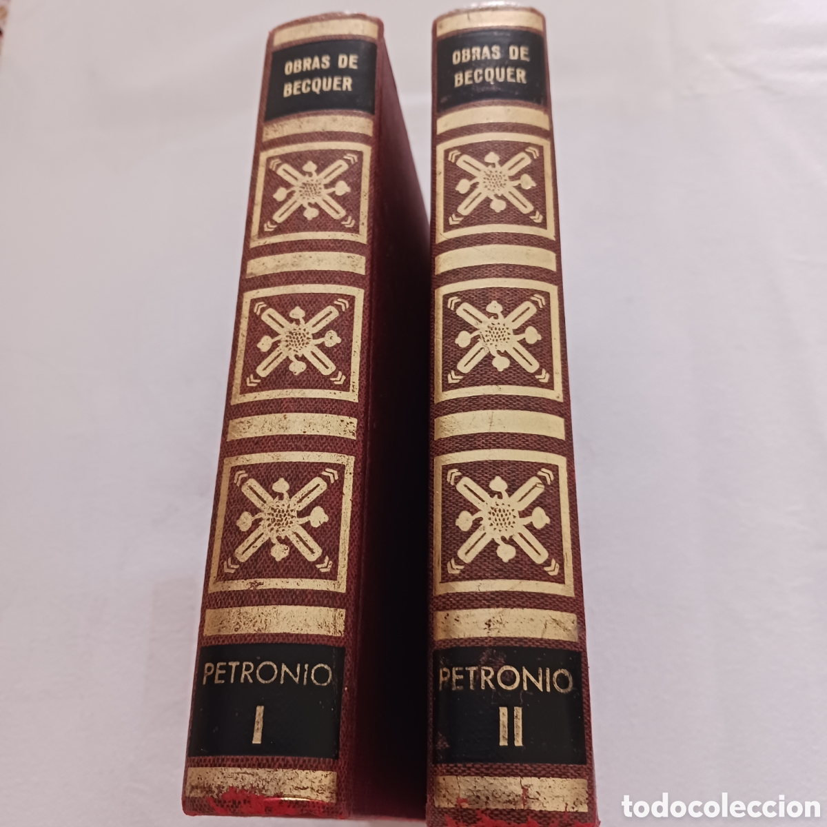 Libros de segunda mano: Obras de Becquer.Petronio I y II. - Foto 1