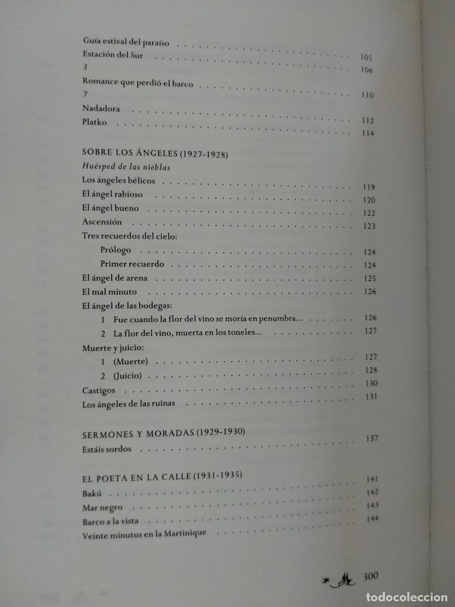 Libros de segunda mano: RAFAEL ALBERTI. TODO EL MAR .C&Iacute;RCULO DE LECTORES - Foto 13