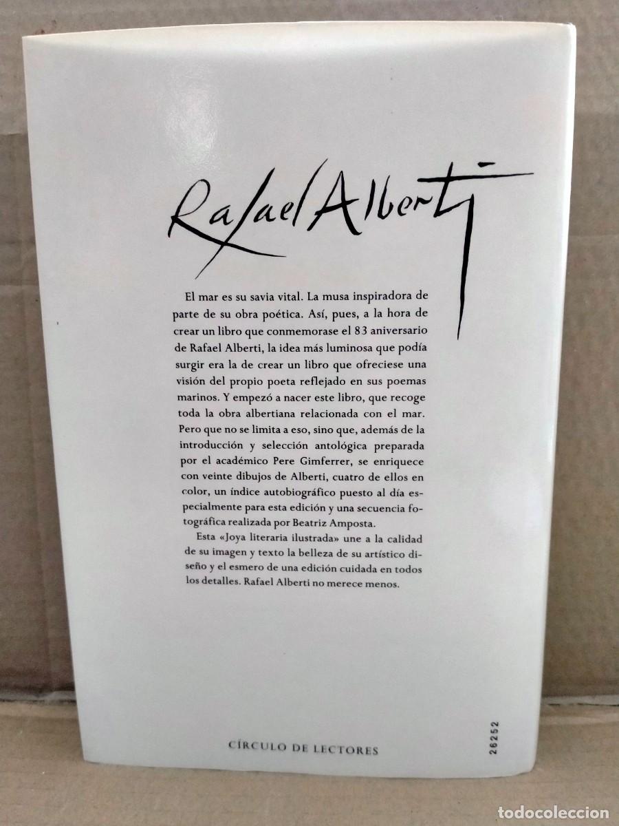 Libros de segunda mano: RAFAEL ALBERTI. TODO EL MAR .C&Iacute;RCULO DE LECTORES - Foto 17