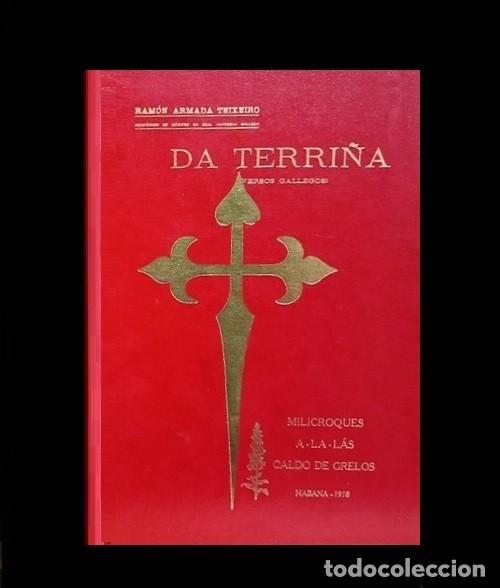 Livres d'occasion: DA TERRI&Ntilde;A. VERSOS GALLEGOS. MILICROQUES. A-LA-L&Aacute;S CALDO DE GRELOS. RAMON ARNADA TEIXEIRO. GALICIA