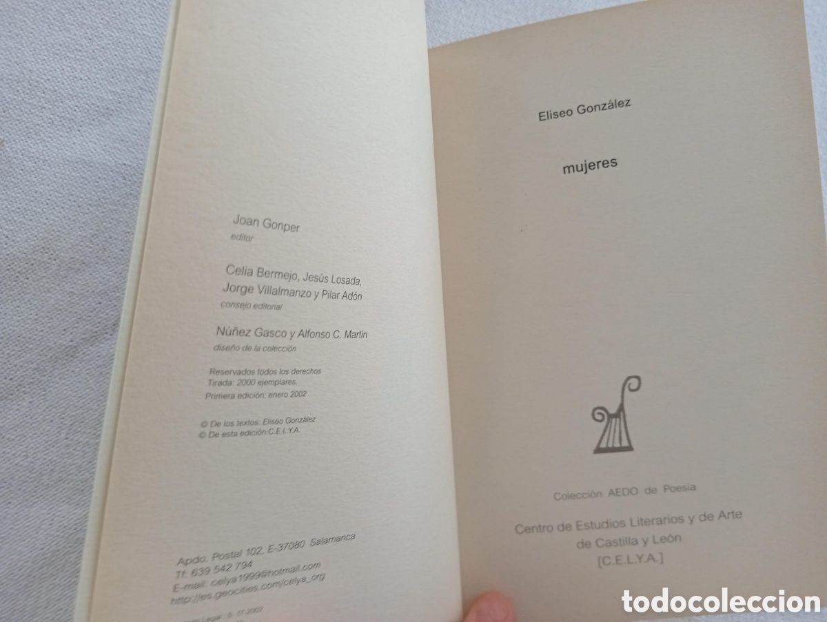 Libros de segunda mano: Mujeres / Eliseo Gonz&aacute;lez - Foto 2