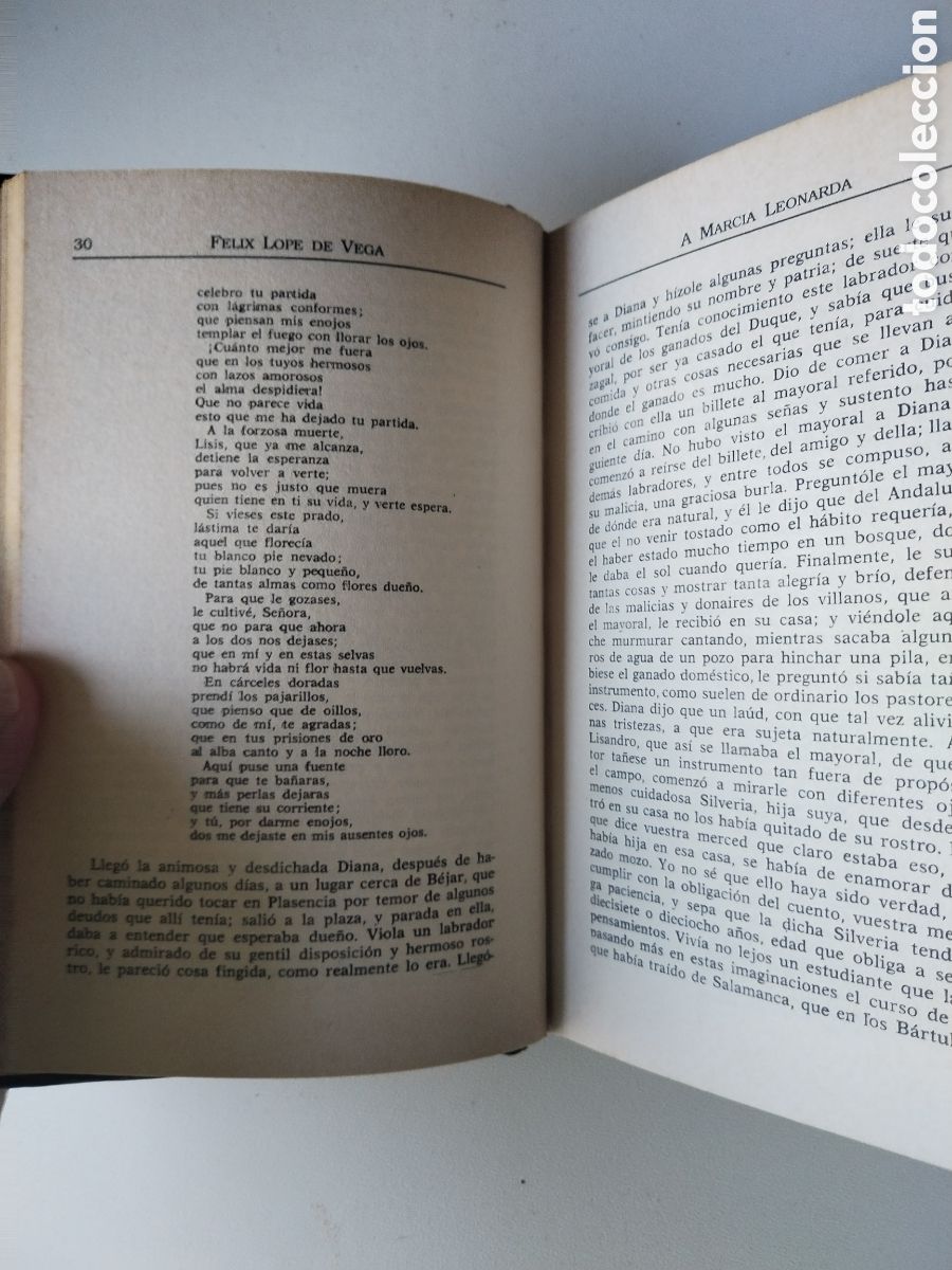 Libros de segunda mano: A MARCIA LEONARDA/LOPE DE VEGA - Foto 3